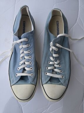 Converse Classic Low Top Sneakers in Light Blue